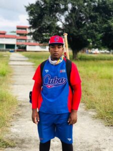 airon Michel Suárez, otro talento del beisbol tunero