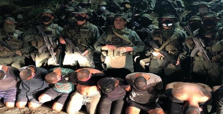 Autoridades venezolanas capturan a 14 mercenarios durante las últimas 24 horas