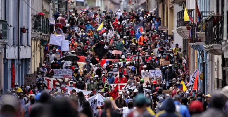 Protestas en Ecuador: “Si no nos mata el coronavirus, nos va a matar el Gobierno”