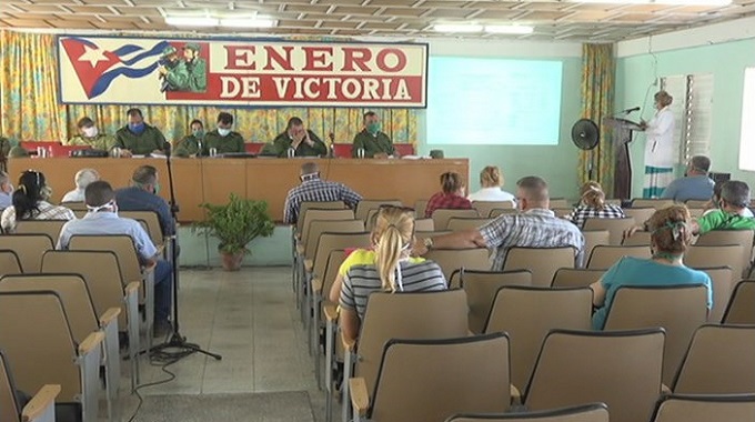 Consejo de Defensa Provincial evalúa en Puerto Padre acciones para el enfrentamiento a la Covid_19