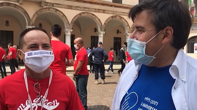 Lombardía y Las Tunas, una historia de amor y solidaridad