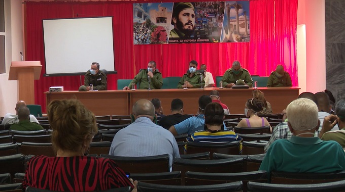 Evalúa Consejo de Defensa de #LasTunas comportamiento de la #Covid_19