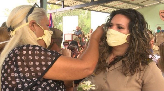 Celebran ceremonia de ascenso en Las Tunas en saludo al aniversario 67 del Asalto al Moncada