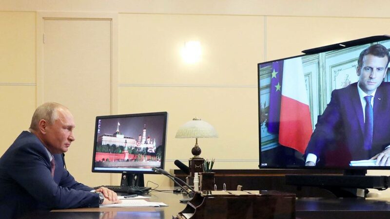 Putin, Trump y Macron acuerdan una declaración sobre la situación en Nagorno Karabaj