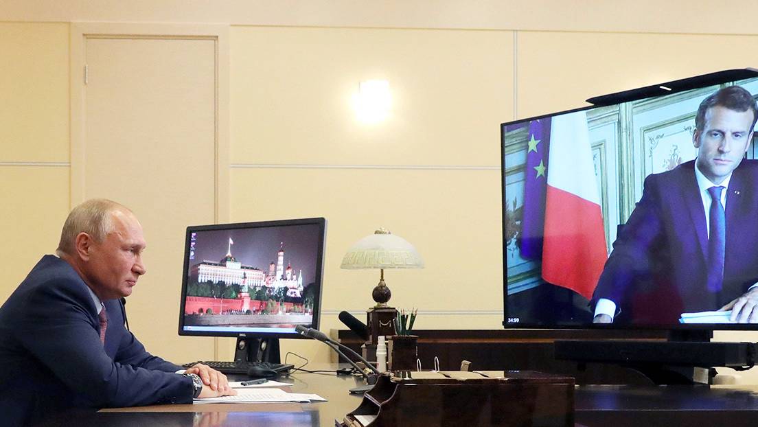 Putin, Trump y Macron acuerdan una declaración sobre la situación en Nagorno Karabaj