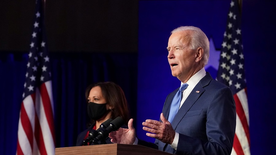 Joe Biden: «Aún no tenemos una declaración final de victoria, pero está claro que vamos a ganar esta carrera»