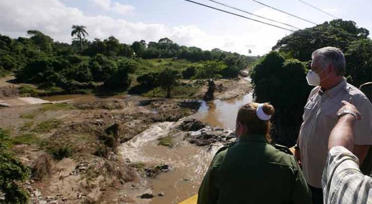 Acelera Cuba plan de recuperación para provincias afectadas severamente por tormenta tropical Eta