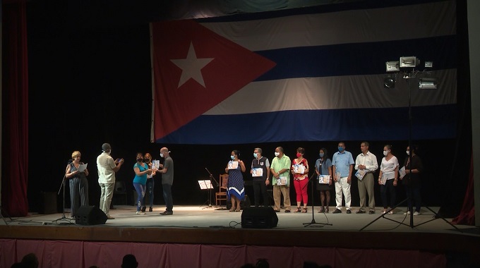 Realizan en Las Tunas acto provincial por el Día del Trabajador de la Cultura