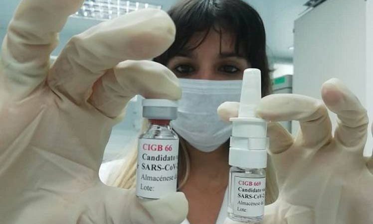 Vacuna nasal anti-Covid-19 de Cuba cierra ciclo corto de ensayo