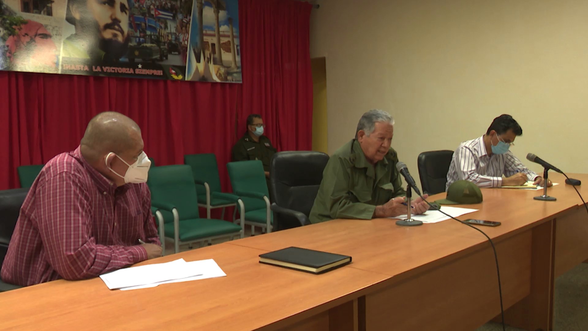 Recorre la provincia Las Tunas Jefe del Estado Mayor Nacional de la Defensa Civil Ramón Pando Guerra