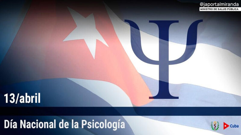 Reconoce Ministro de Salud Pública a psicólogos cubanos en su día