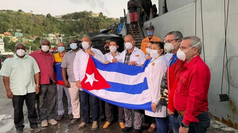 Díaz-Canel: Los colaboradores cubanos son prueba de compromiso sin límites