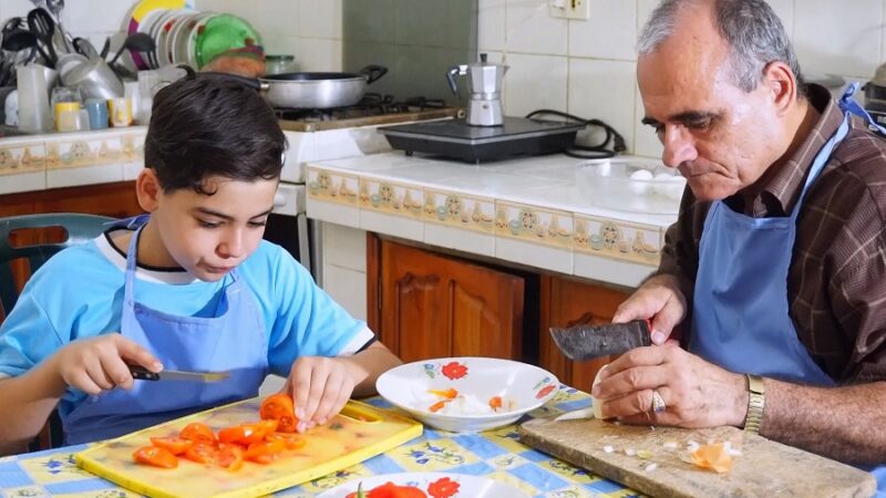 Fiesta de colores: cocina