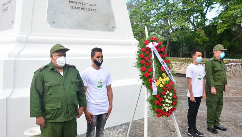 Homenaje a José Martí en Dos Ríos, a 126 años de su caída en combate (+Fotos)