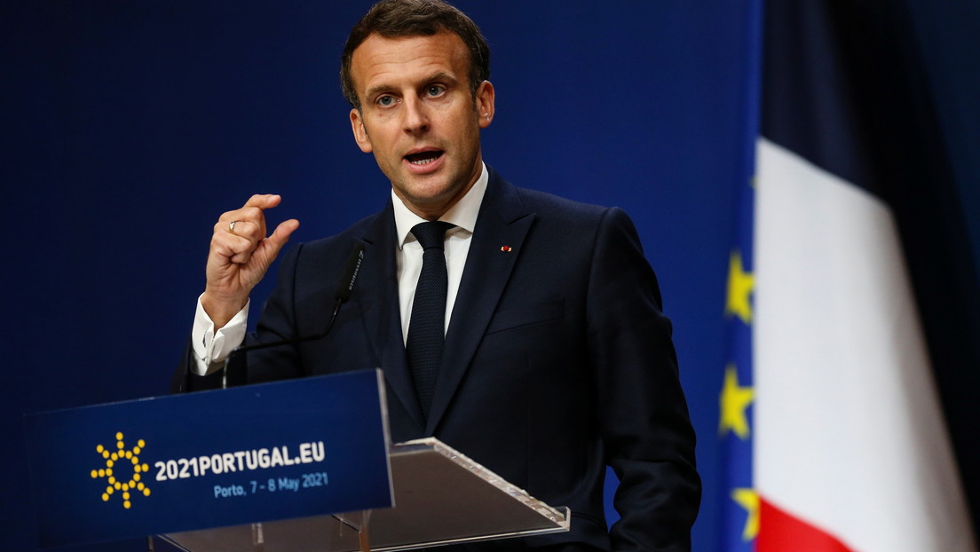 Macron insta a los «países anglosajones» a levantar las prohibiciones de exportación de vacunas contra el coronavirus