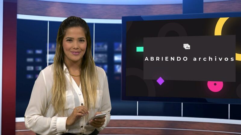 Abriendo archivos: mujer tunera