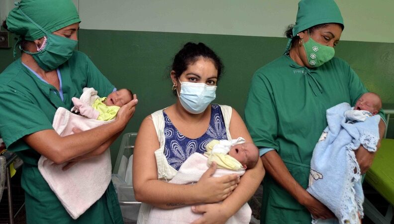Nacen trillizos por fertilización in vitro en la provincia de Cienfuegos