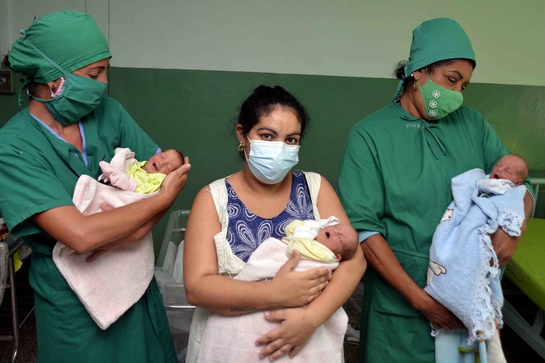 Nacen trillizos por fertilización in vitro en la provincia de Cienfuegos