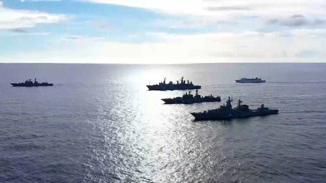 VIDEO: Rusia lanza un ejercicio naval sin precedentes en la parte central del Pacífico