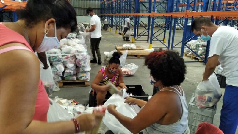 Alimentos donados por naciones amigas comenzarán a distribuirse hoy en Cuba