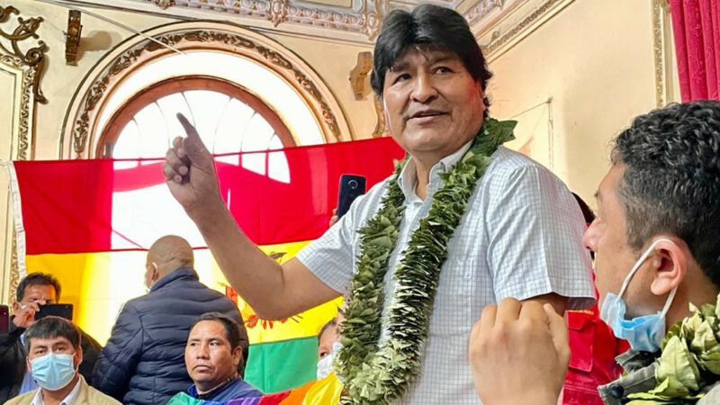Evo Morales cuestiona la política antidrogas de EE.UU. y plantea relanzar el "Consejo Andino de Productores de Coca"