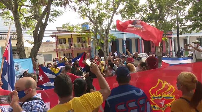 Respalda pueblo de Las Tunas el llamado del presidente Miguel Díaz Canel Bermúdez
