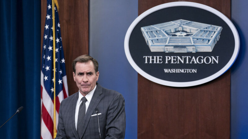 El portavoz del Departamento de Defensa de EE.UU., John Kirby.Alex Brandon / AP