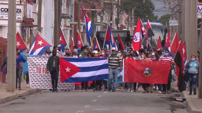 Juventud tunera ratifica que: Morir por la Patria es Vivir