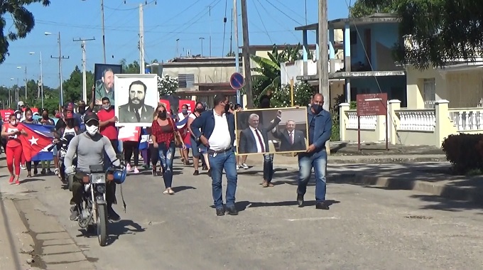 Jóvenes protagonizan acto de reafirmación en Colombia