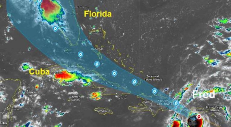 Cuba en alerta temprana por tormenta tropical Fred, afirma Presidente