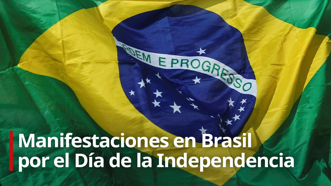Manifestaciones en Brasil por el Día de la Independencia (VIDEO)