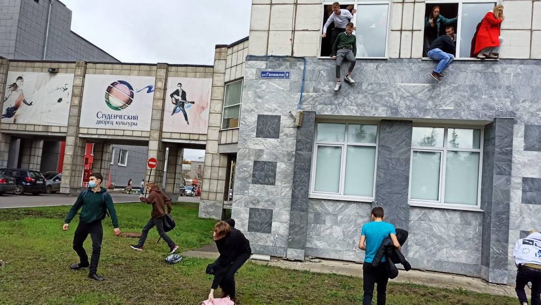 Un estudiante abre fuego en una universidad de la ciudad rusa de Perm dejando varios muertos y heridos