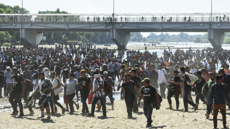 López Obrador, sobre la crisis fronteriza: «No queremos que México sea un campamento de migrantes»