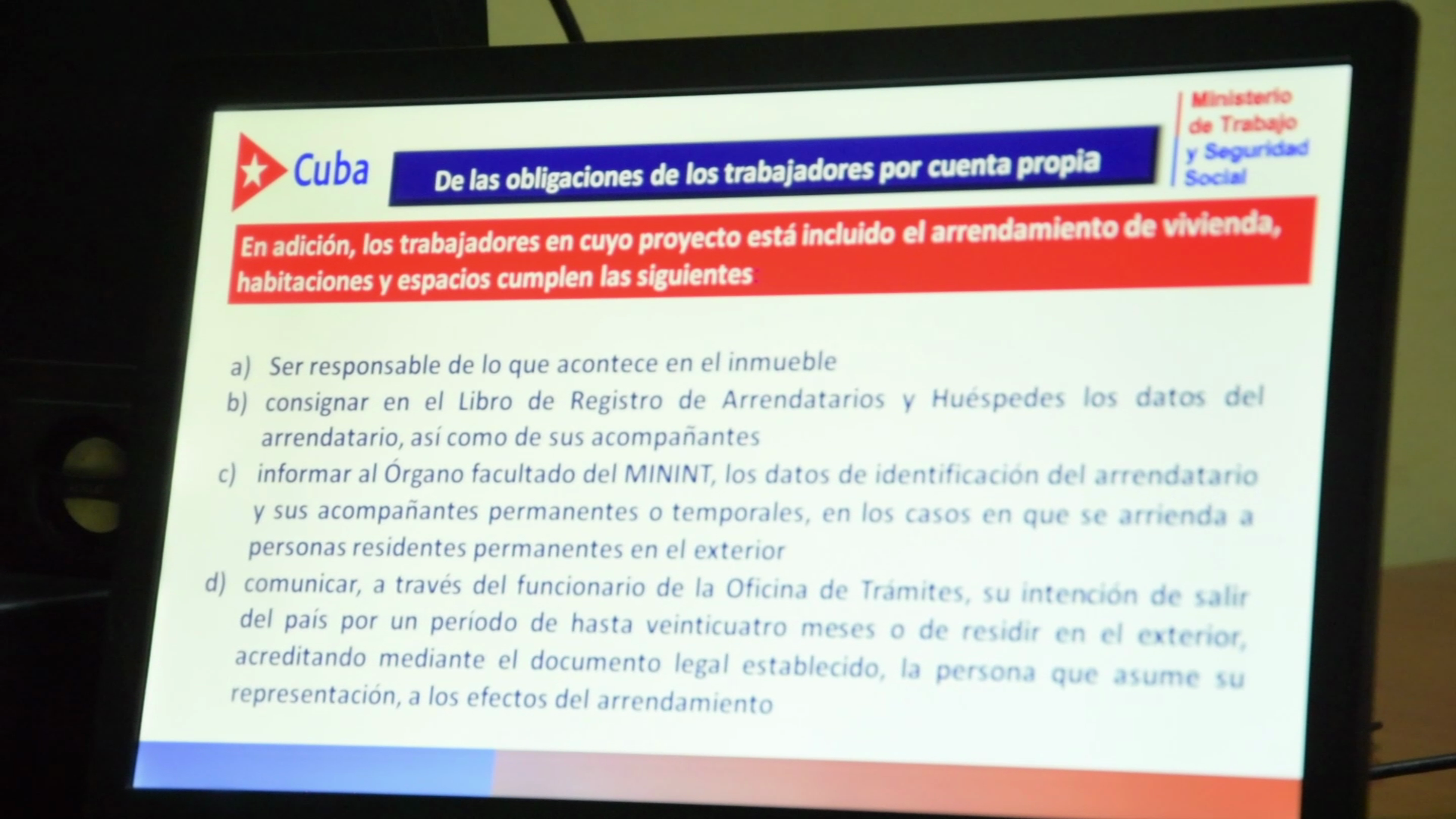 Nuevas normas en Las Tunas para regular el trabajo por cuenta propia