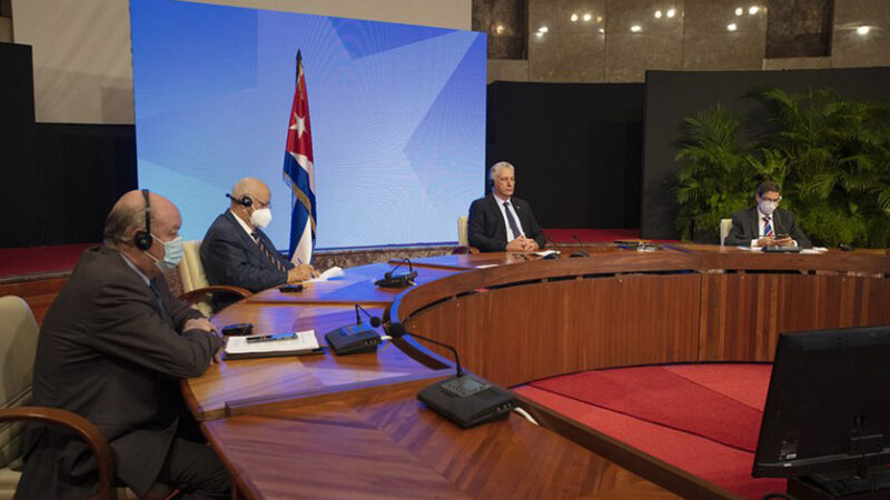 Díaz-Canel en Consejo Supremo Económico Euroasiático: Cooperar es el verbo clave