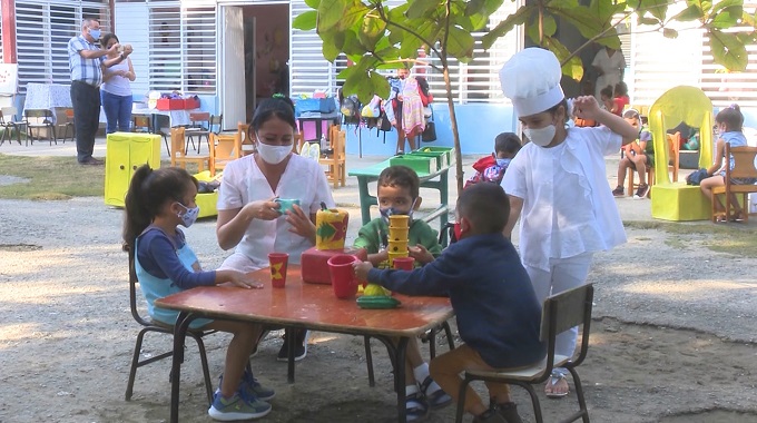 Restablecen funcionamiento de los círculos infantiles en Las Tunas