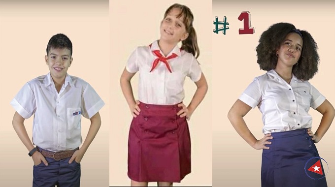 Estrenarán en los próximos días nuevos uniformes escolares en Las Tunas