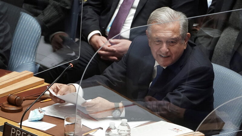 López Obrador propone en la ONU un "plan mundial de fraternidad y bienestar" que incluye aportaciones de los más ricos del planeta