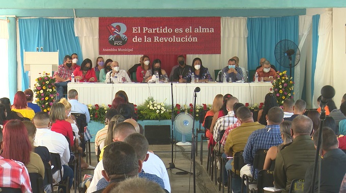 Realizan Asamblea Municipal del Partido en #Amancio