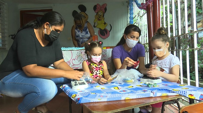 Dirigentes de la OPJM visitan Casa de Niños Sin Amparo Familiar en Las Tunas