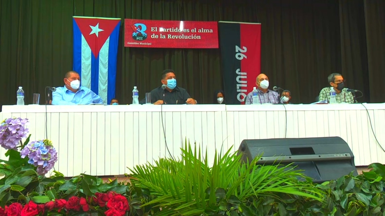 Preside Morales Ojeda Asamblea del Partido Comunista de Cuba en el municipio de Las Tunas