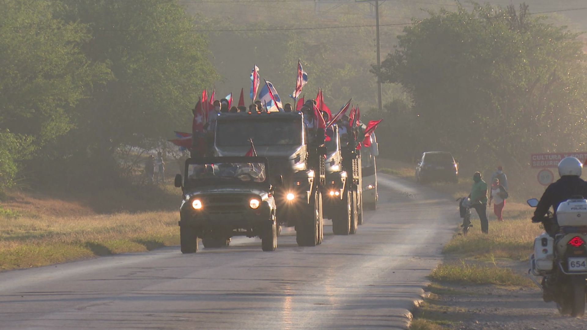 Reeditan en Las Tunas paso de la Caravana de la Libertad