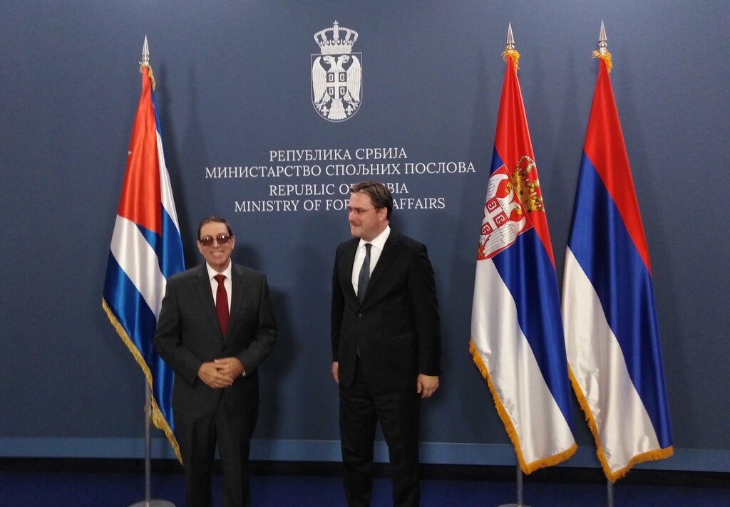 Reiteran Cuba y Serbia voluntad de afianzar nexos