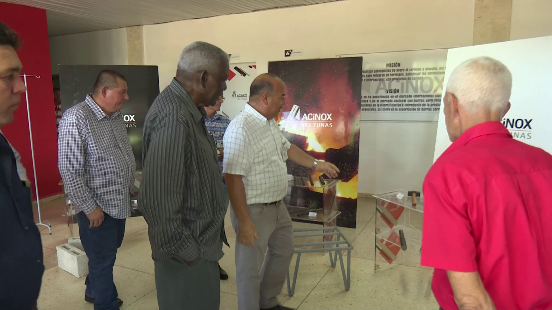 Evalúa Esteban Lazo Hernández producciones metalúrgicas en #LasTunas.