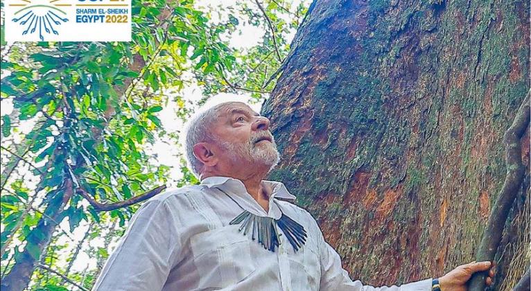 Lula asiste a COP27 para reposicionar a Brasil en tema climático
