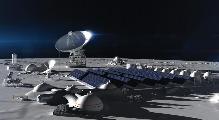 Científicos promueven un proyecto para generar energía en la Luna mediante la luz solar