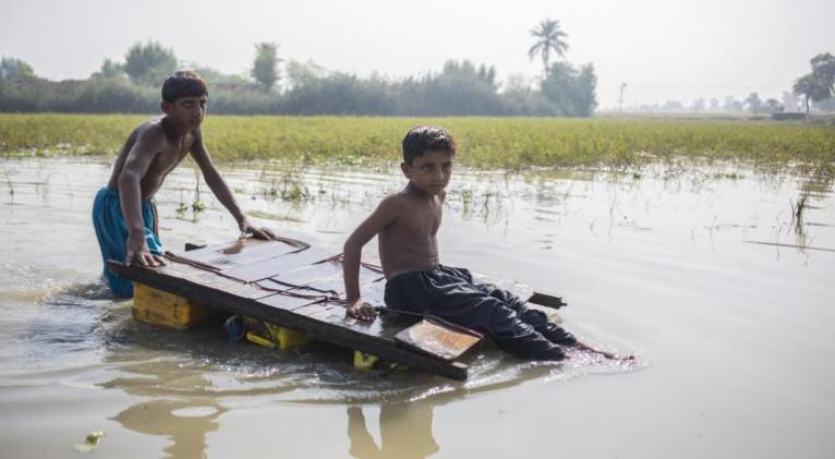 Unicef: más de 27 millones de niños en riesgo por inundaciones
