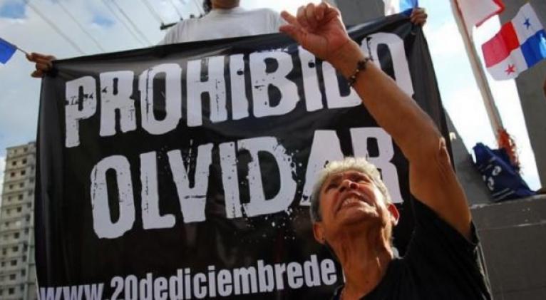 “Prohibido olvidar” retumba en Panamá evocando invasión militar EE.UU.