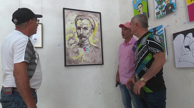 Galerías de Las Tunas rinden tributo a José Martí