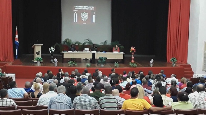 Realizan en Las Tunas Asamblea Municipal del Poder Popular